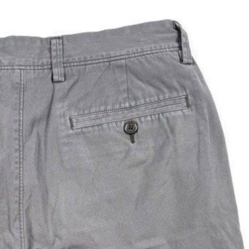 J Crew‎ Chino Shorts Cotton Mens Size 30 Gray Preppy Pockets 10" Inseam